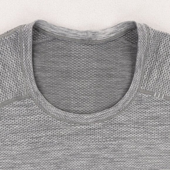 Lululemon Metal Vent Shirt Men's XL Gray Performance Long Sleeve Stretch - Picture 4 of 6